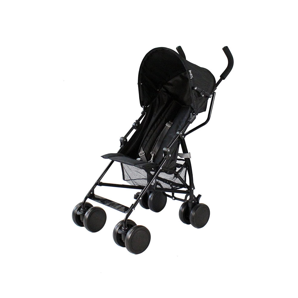 Red Kite Push Me 2U Stroller Lightweight 2-Position Recline Safety 5-Point Harness – Midnight Main image