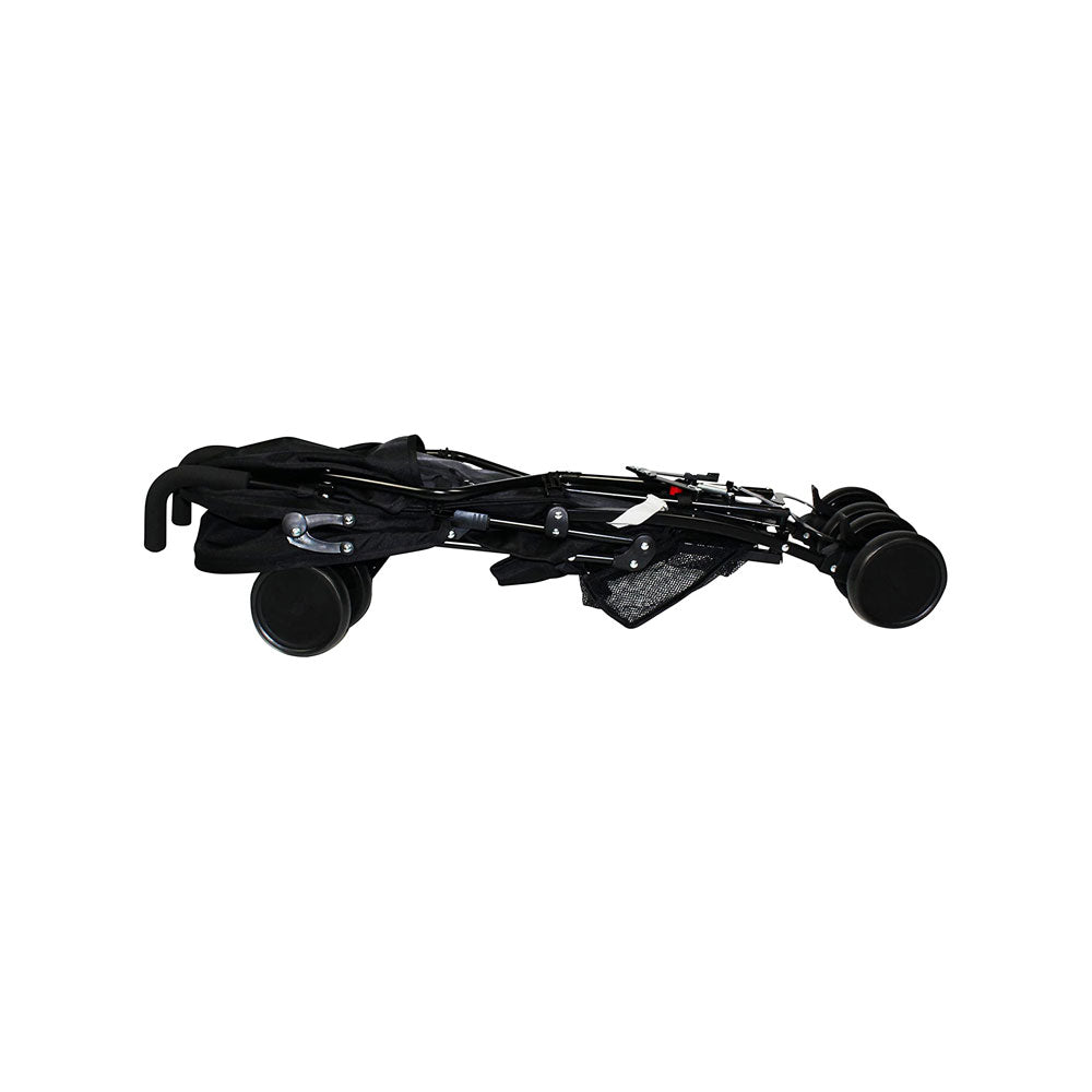 Red Kite Push Me 2U Stroller Lightweight 2-Position Recline Safety 5-Point Harness – Midnight