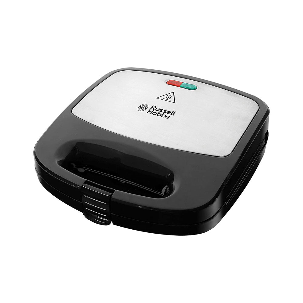 Russell Hobbs 3-In-1 Sandwich Panini And Waffle Maker 760W - Black
