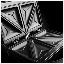 Russell Hobbs 3-In-1 Sandwich Panini And Waffle Maker 760W - Black