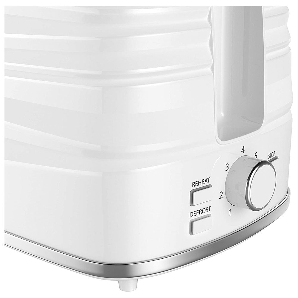 Swan Symphony 2 Slice Toaster Plastic High Gloss And Matt Finish 930 W - White