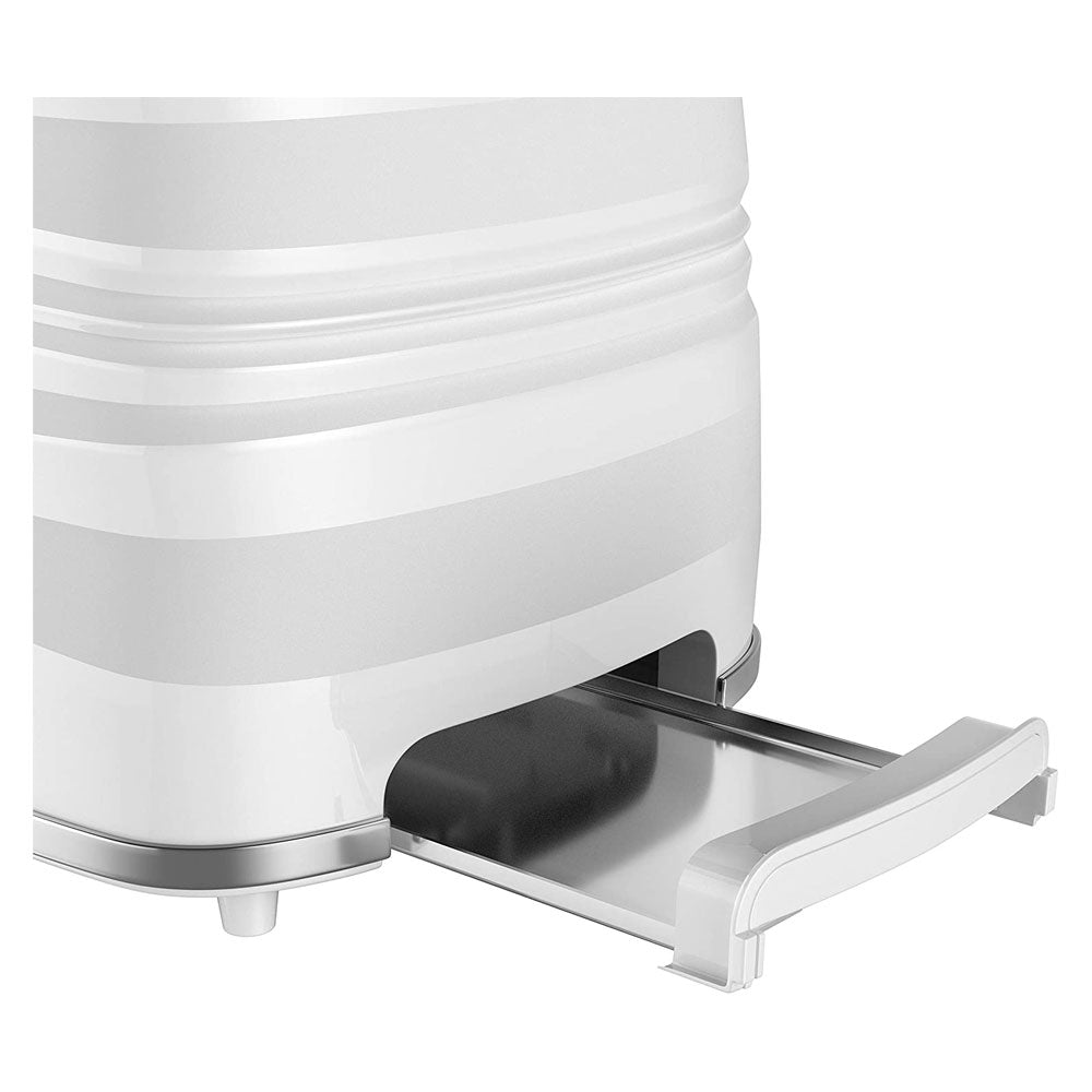 Swan Symphony 2 Slice Toaster Plastic High Gloss And Matt Finish 930 W - White