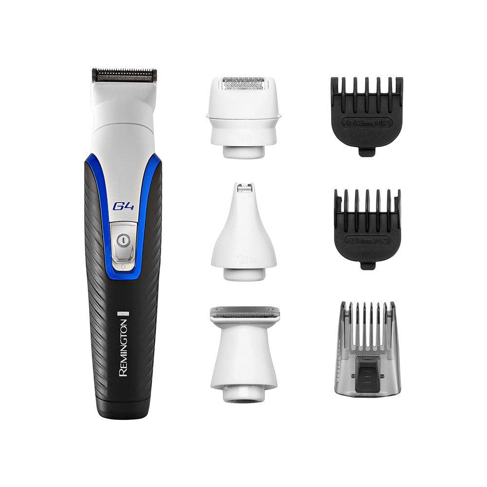 Remington G4 Graphite Series Personal Groomer 13 All In One Multi Grooming Kit - White