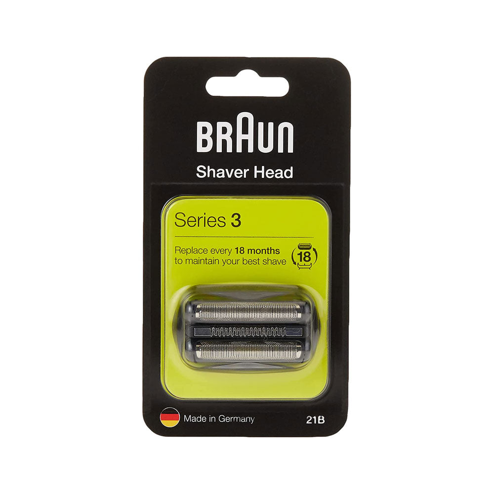 Braun Series 3 21B Electric Shaver Head Replacement Cassette - Black Main image
