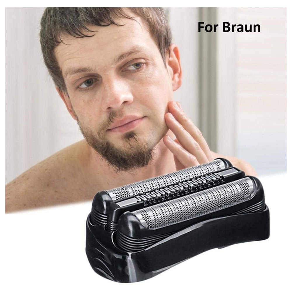 Braun Series 3 21B Electric Shaver Head Replacement Cassette - Black