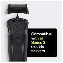 Braun Series 3 21B Electric Shaver Head Replacement Cassette - Black