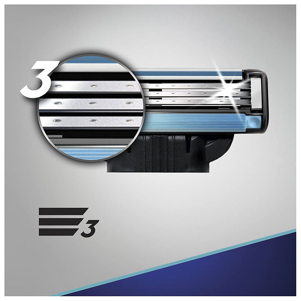 Gillette Mach 3 Razor Blades For Men Stronger Than Steel Blades 8 Secondary image