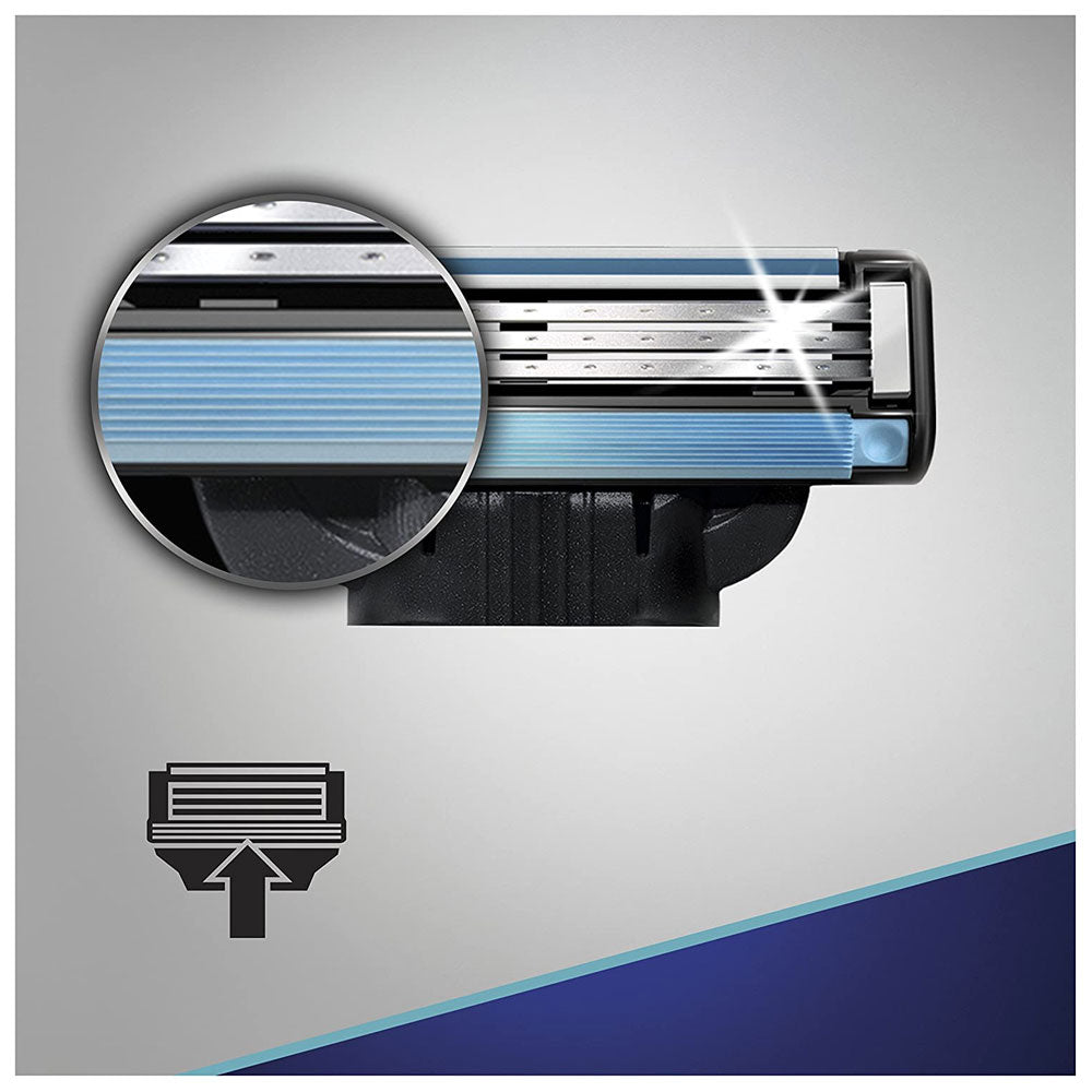 Gillette Mach 3 Razor Blades For Men Stronger Than Steel Blades 8