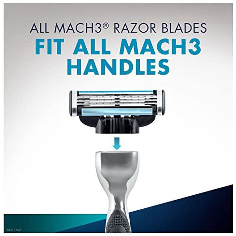 Gillette Mach 3 Razor Blades For Men Stronger Than Steel Blades 8