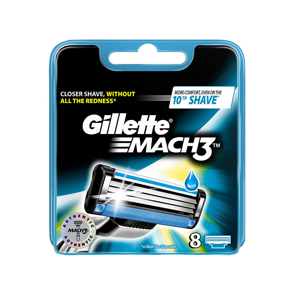 Gillette Mach 3 Razor Blades For Men Stronger Than Steel Blades 8