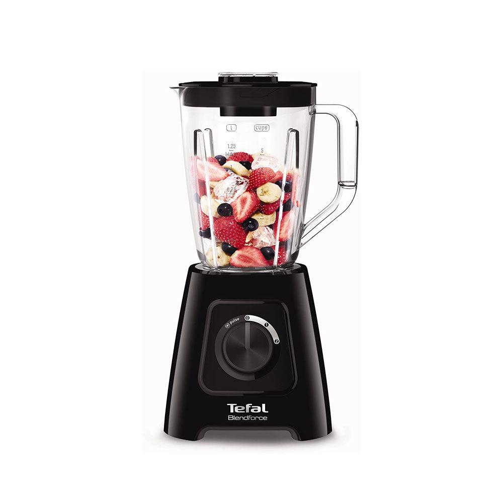 Tefal Blendforce II Blender with Plastic Jug, 600 W, 1.5 liters, Black