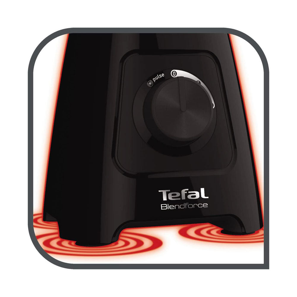 Tefal Blendforce II Blender with Plastic Jug, 600 W, 1.5 liters, Black