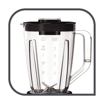 Tefal Blendforce II Blender with Plastic Jug, 600 W, 1.5 liters, Black