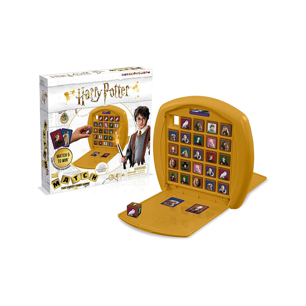 Winning Moves Top Trumps Harry Potter Match The Crazy Cube Board Game - White