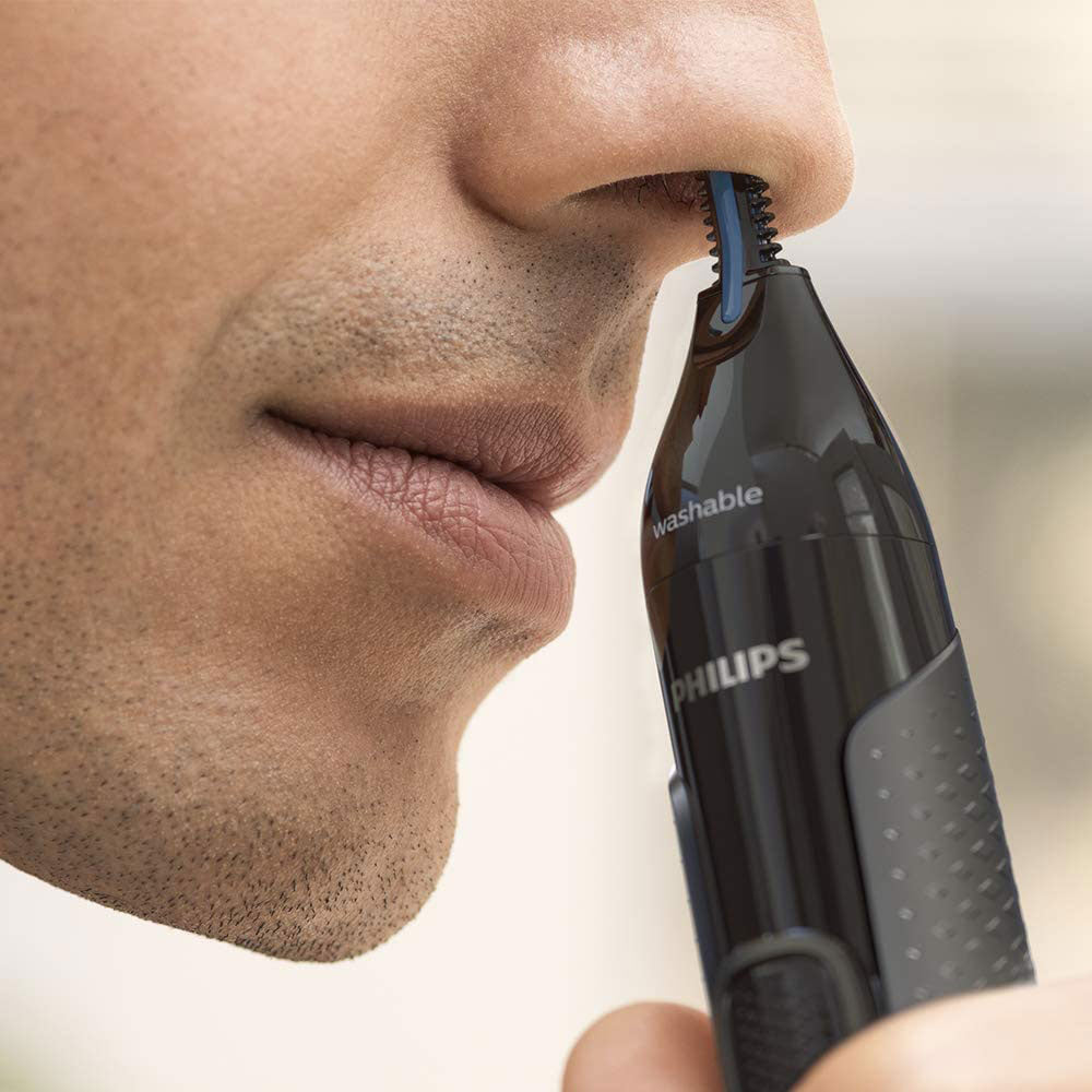 Philips Series 3000 Nose Ear And Eyebrow Trimmer With Protective Guard System - Grey Secondary image