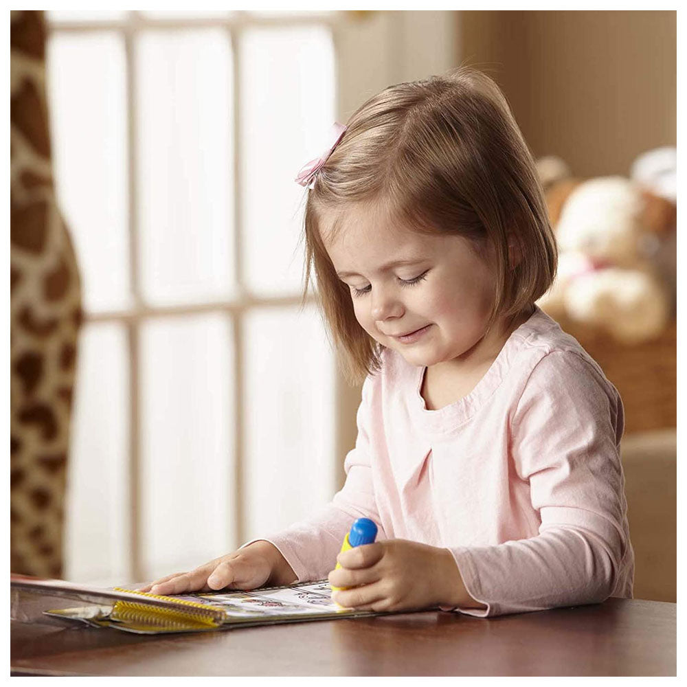 Melissa & Doug On the Go Water Wow! Vehicles Water Reveal Pad - No Mess Painting For Kids! - Multicolor