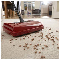 Ewbank Evolution Carpet Sweeper 3 Floor Cordless Sweep Manual Silent Hard - Red