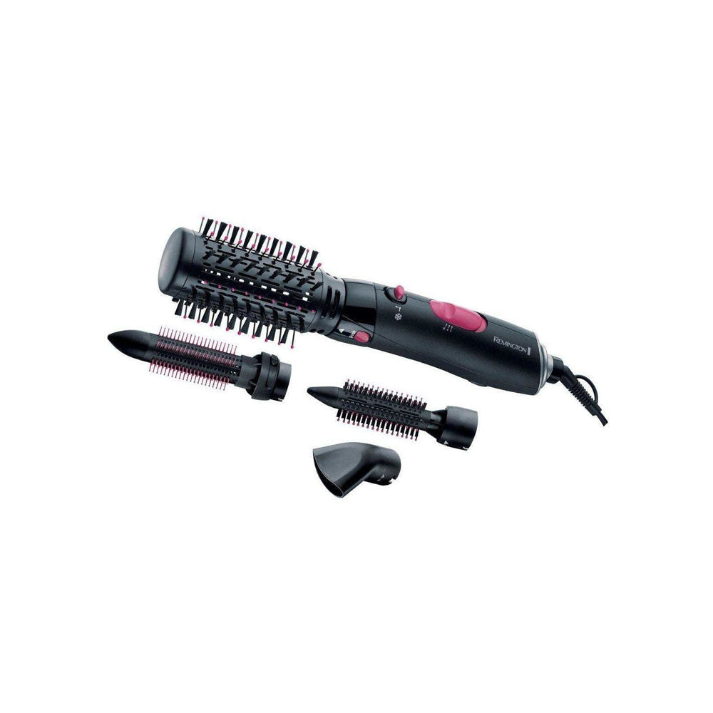 Remington Volume and Curl Air Styler, Ionic Hair Dryer Brush for Curling and Smoothing - Black/Pink Main image