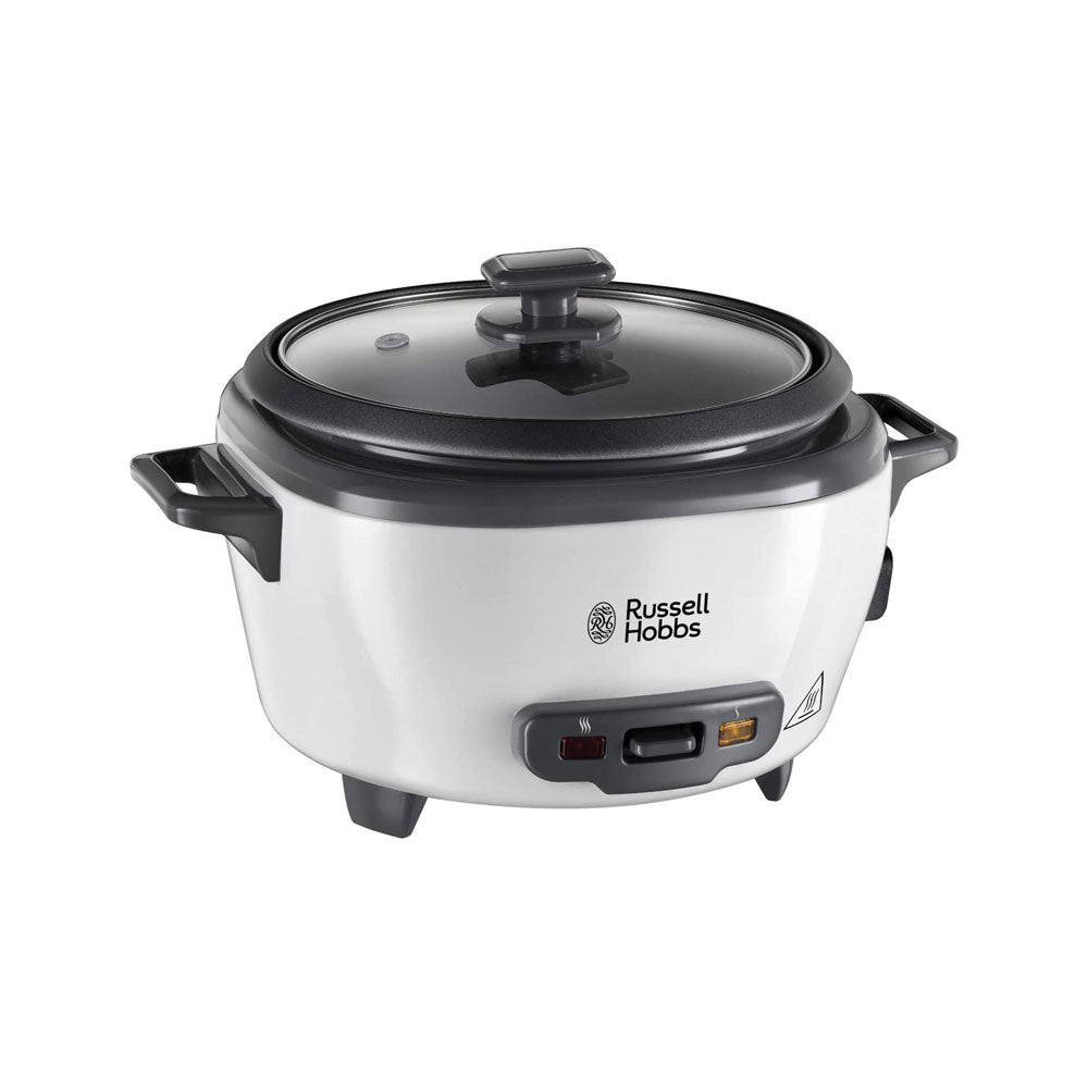Russell Hobbs Medium Rice Cooker And Steamer Serves Up To Six 300 W - White Main image