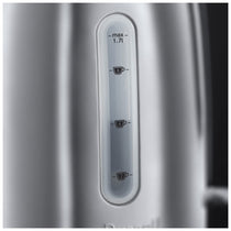 Russell Hobbs Snowdon Brushed Stainless Steel Kettle 3000 W 1.7 Litres - Silver