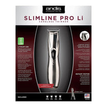 Andis Slimline Pro Li Cordless Lithium Cordless Rechargeable Hair Trimmer D8