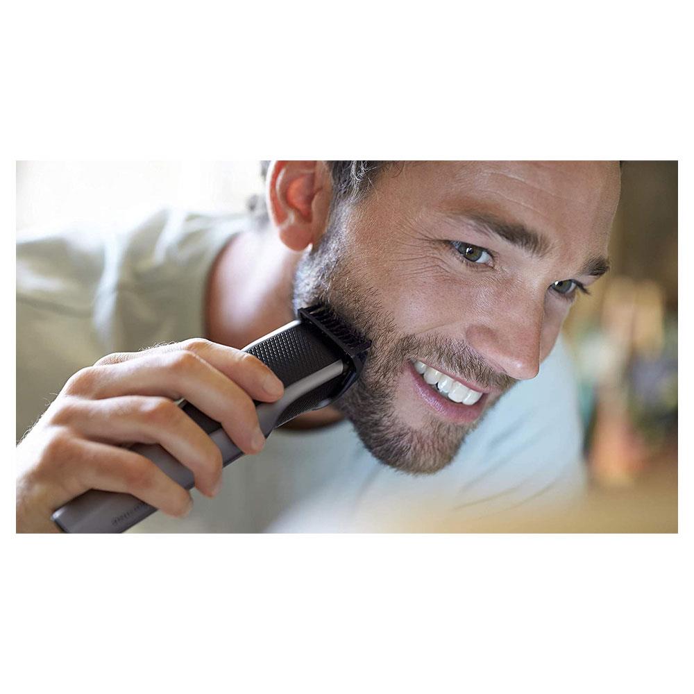 Philips Series 3000 Men's Beard And Stubble Trimmer Hair Clipper - Silver