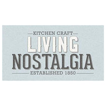KitchenCraft Living Nostalgia Large Metal Bread Bin, 34 x 21.5 x 25 cm In Sage Green