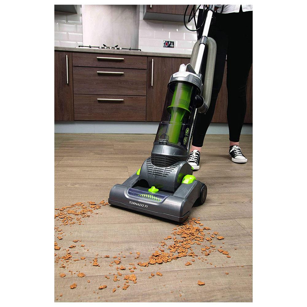 Daewoo TORNADO F1 Upright Vacuum Cleaner With 2.5L Capacity 750 W - Grey, Green, Black
