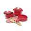 Melissa & Doug Deluxe Wooden Kitchen Accessory Set
