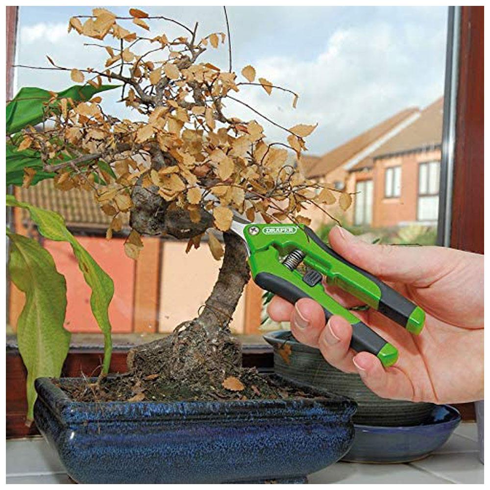 Draper 165 mm Soft-Grip Precision Straight Pruning Secateurs Secondary image