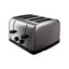 Russell Hobbs Futura 4 Slice Toaster Stainless Steel 1500 W - Silver