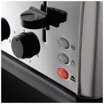 Russell Hobbs Futura 4 Slice Toaster Stainless Steel 1500 W - Silver