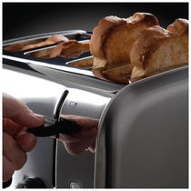Russell Hobbs Futura 4 Slice Toaster Stainless Steel 1500 W - Silver