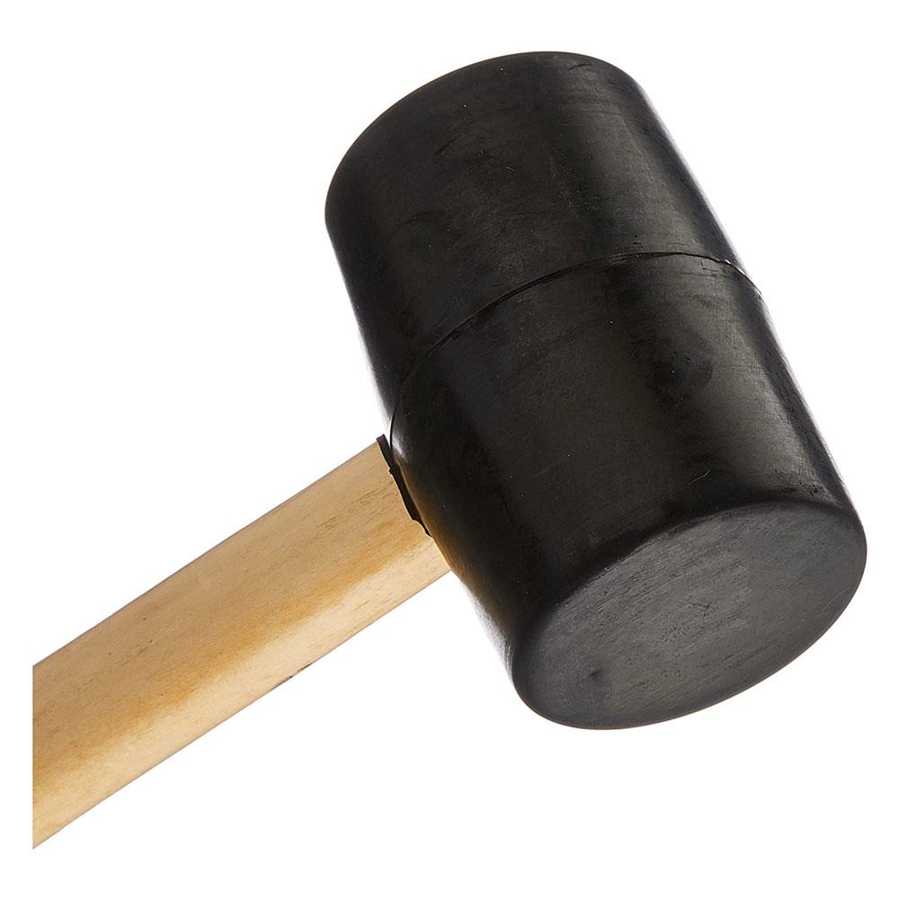Draper Tools Hardwood Shaft Rubber Mallet  400 g 14.5 oz Secondary image