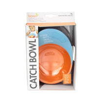 Tomy Boon CATCH Baby Feeding Bowl With Spill Catcher - Orange/Blue