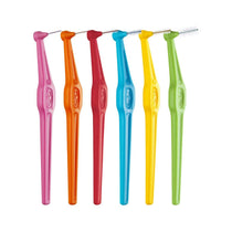Tepe Angled Interdental Brushes 0.4mm (6pcs) - Pink