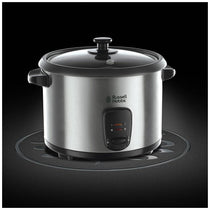 Russell Hobbs Rice Cooker And Steamer Stainless Steel 700 W 1.8 Litres - Silver