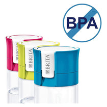 Brita Fill & Go Vital Water Bottle 600ml & 1 MicroDisc Filter - Pink