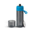 Brita Fill & Go Active Water Filter Bottle With 1 MicroDisc Filter 600ml - Blue