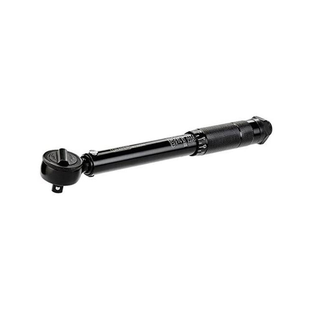 Draper 3/8 Inch Square Drive Calibrated Ratchet Torque Wrench 10 - 80Nm - Black Main image
