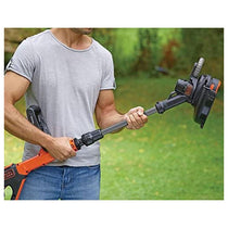 Black & Decker 18V Cordless 28 cm String Grass Trimmer with 2.0Ah Lithium Ion Battery