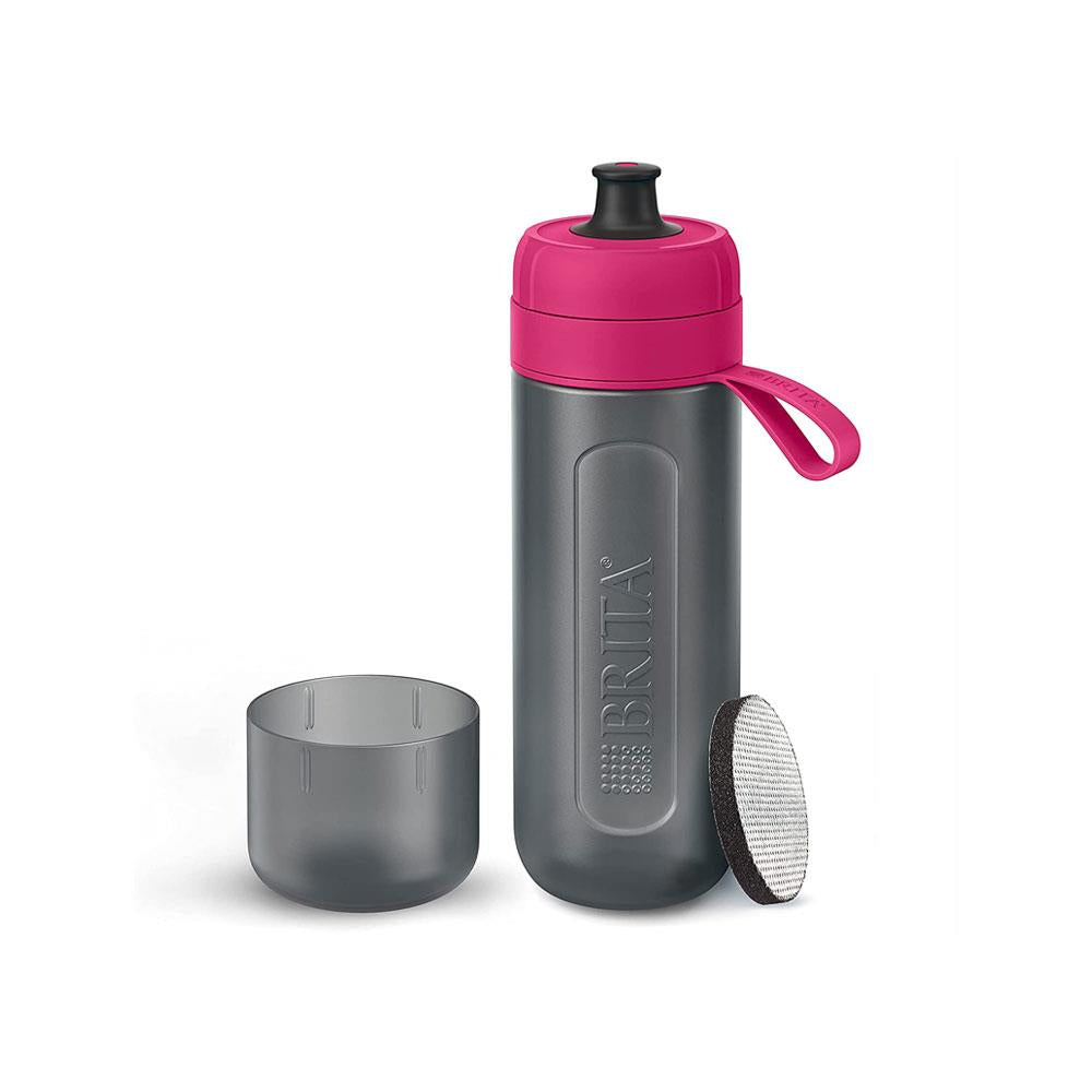 Brita Fill & Go Active Water Filter Bottle With 1 MicroDisc Filter 600ml - Pink Main image