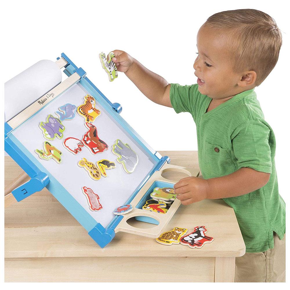 Melissa & Doug 20 Wooden Animal Magnets in a Box