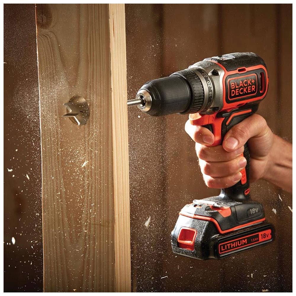 Black & Decker 18 V Lithium-ion Cordless Brushless Drill Driver - Bare Unit