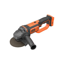 Black & Decker 18V Lithium-Ion Cordless Angle Grinder 125 mm 230V Bare Unit - Orange/Black