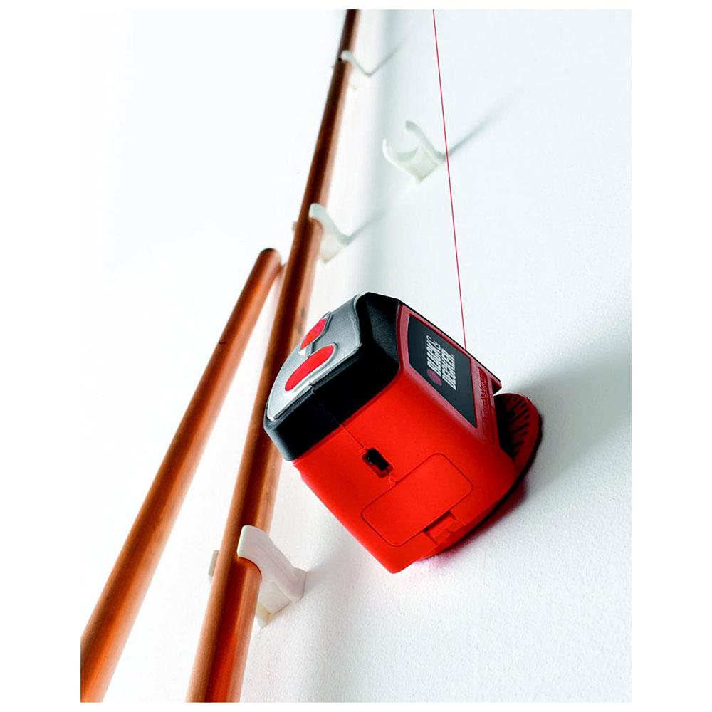 Black & Decker 3V Manual Laser Level - Black/Orange