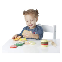 Melissa & Doug Sandwich-Making Set (Wooden Play Food, Wooden Storage Tray, High-Quality Materials, 16 Pieces)