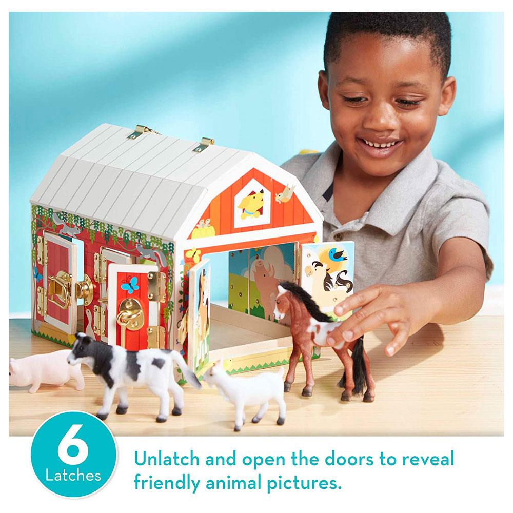 Melissa & Doug Latches Barn Toy