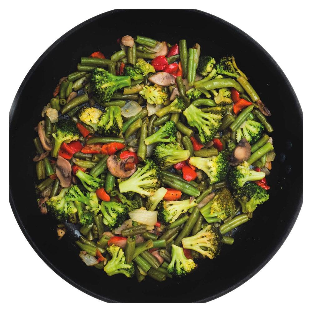 KitchenCraft World of Flavours Oriental Plain Carbon Steel 30cm Wok For Induction Hob 3.5 Litres - Black