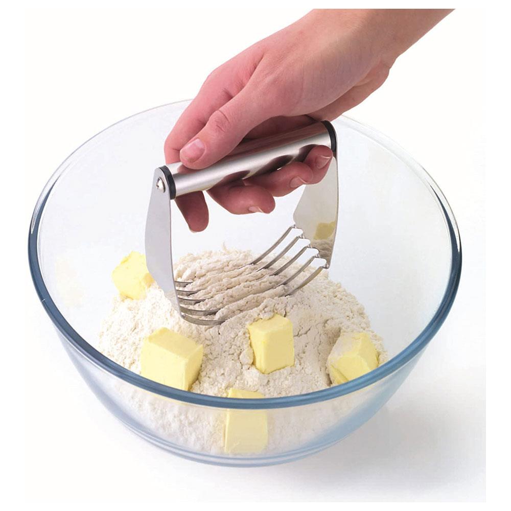 KitchenCraft Stainless Steel Pastry Mixer And Blender - Silver Secondary image